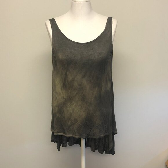 Reversible hand-dyed tank Mikkat Market - Picture 2 of 8